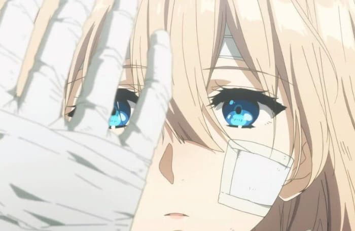 Anime character sad