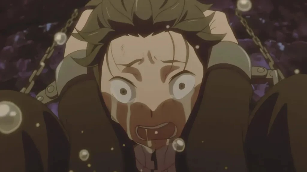 depressed anime character Subaru Natsuki (ReZero)