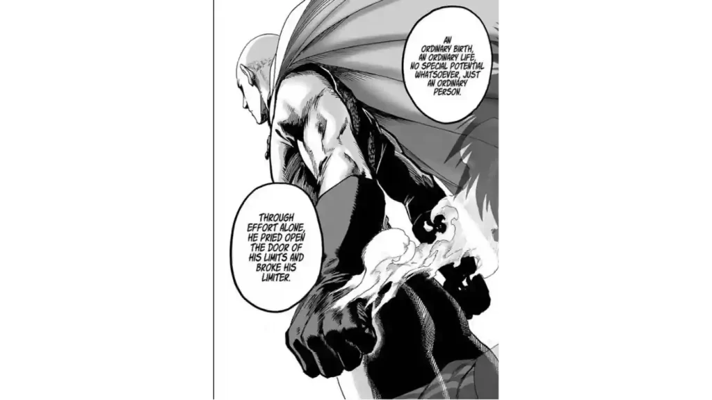 How did saitama brake his limiter