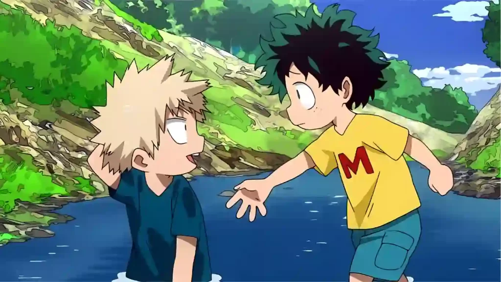 deku and bakugo
