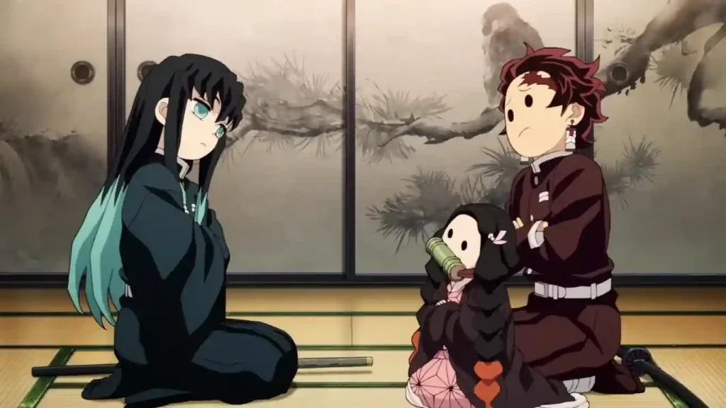 Muichiro and Tanjiro