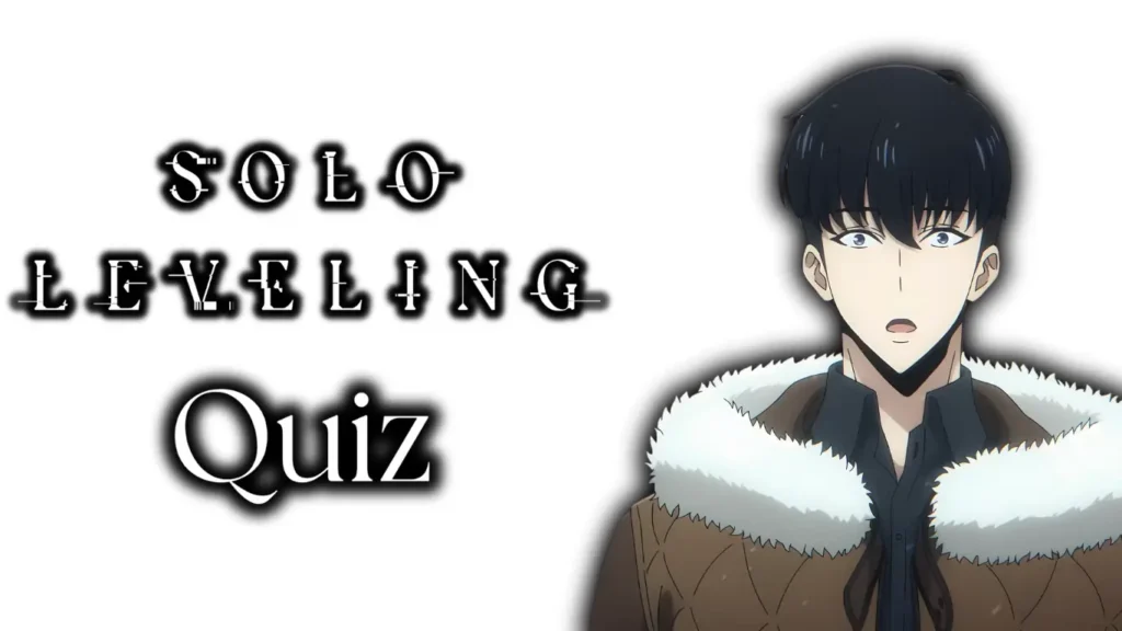 Solo Leveling Quiz test