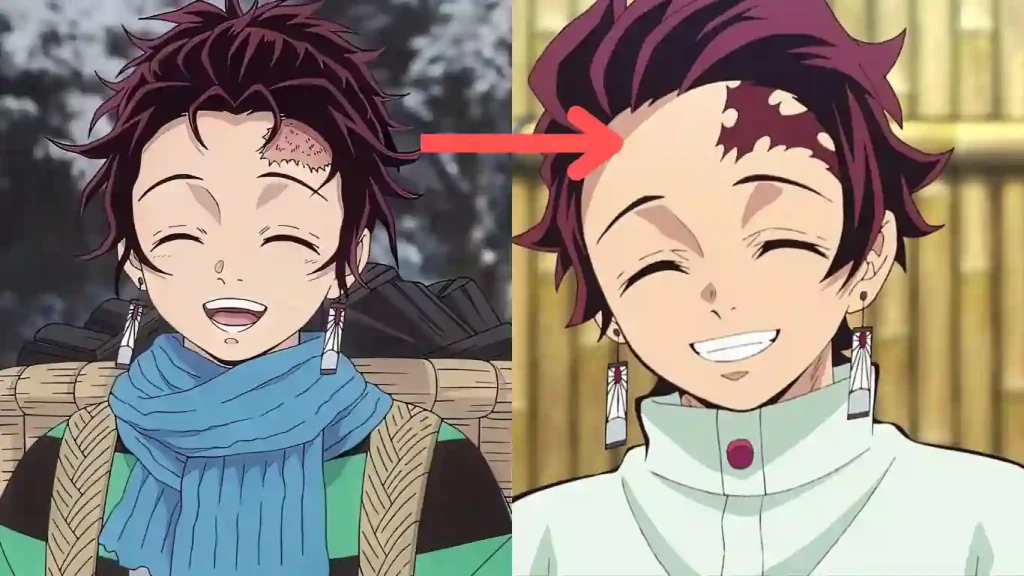 Why Does Tanjiro Have a Scar on His Forehead in Demon Slayer