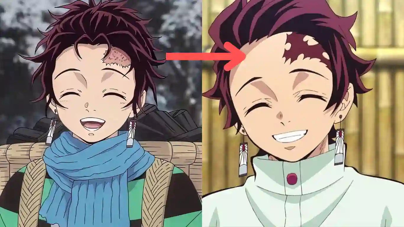 Why Does Tanjiro Have a Scar on His Forehead in Demon Slayer