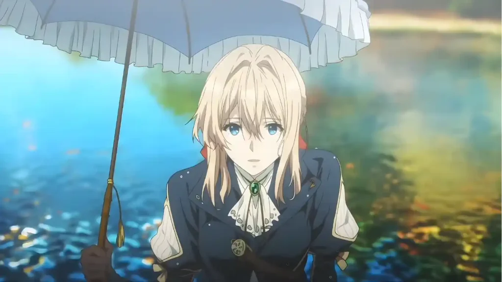 Violet Evergarden Quotes on emotional growth