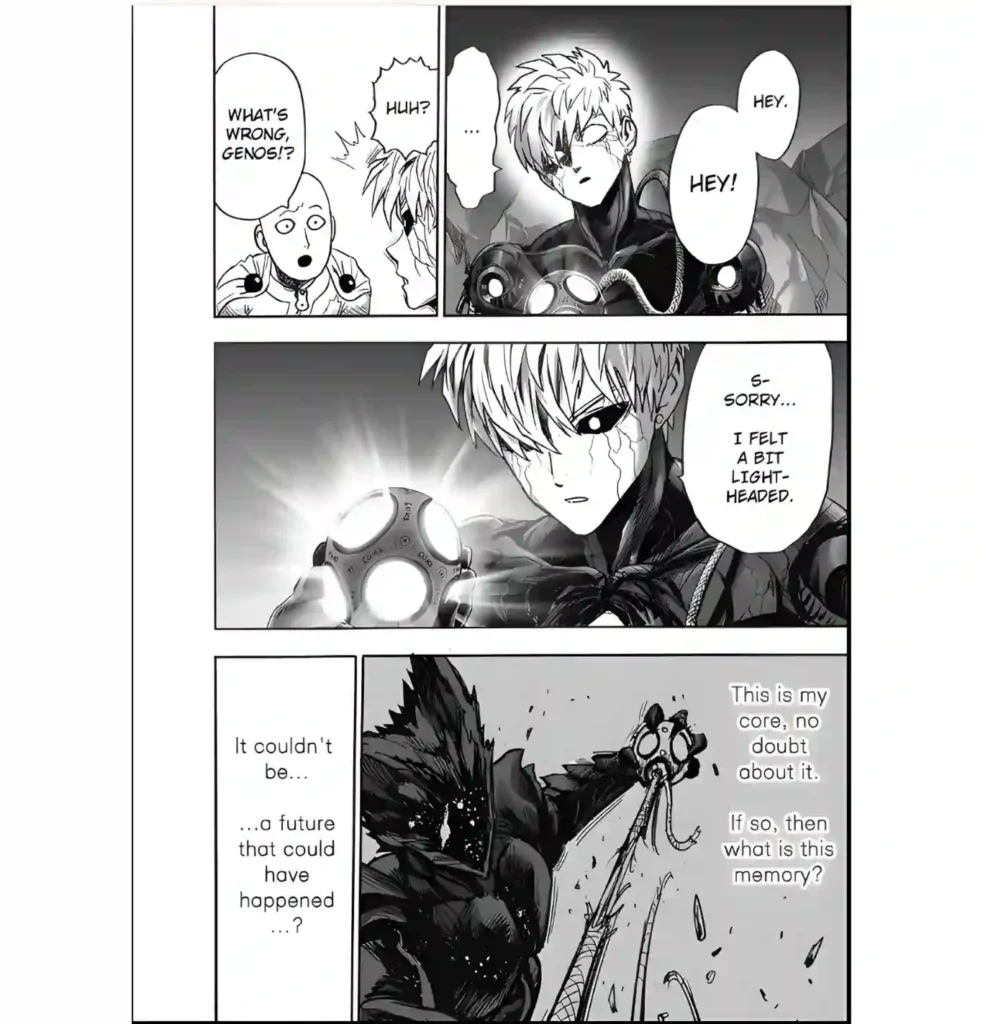 Genos Is Now the Only One Who Knows the Other Timeline