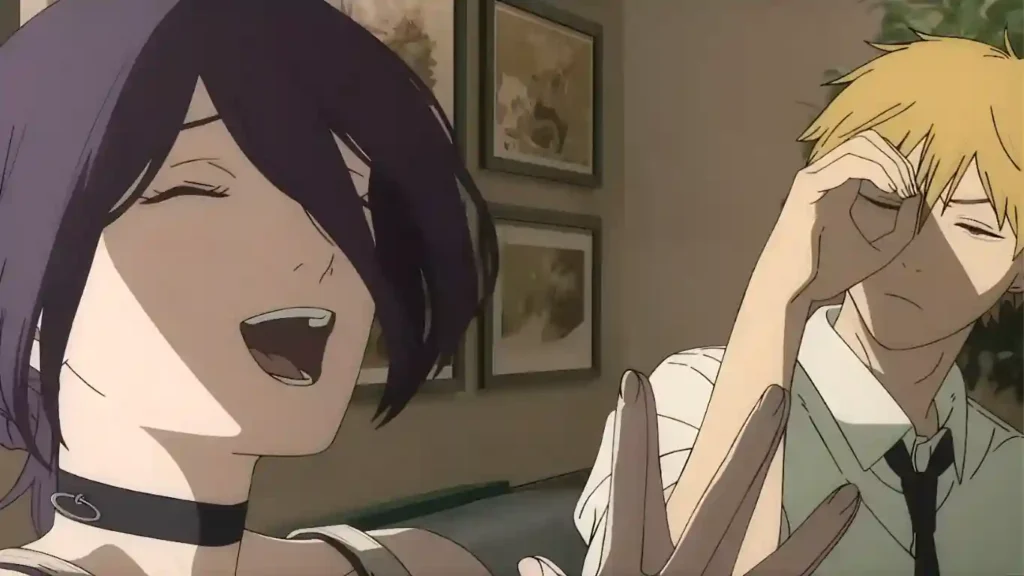 Reze Turn Back to the Café for Denji