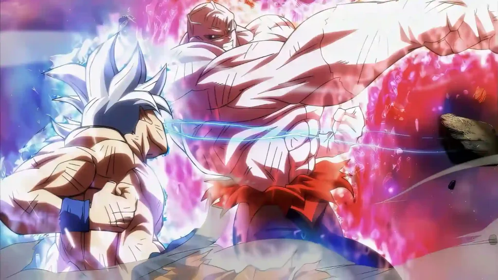 Goku's Ture Ultra Instinct vs Rimuru